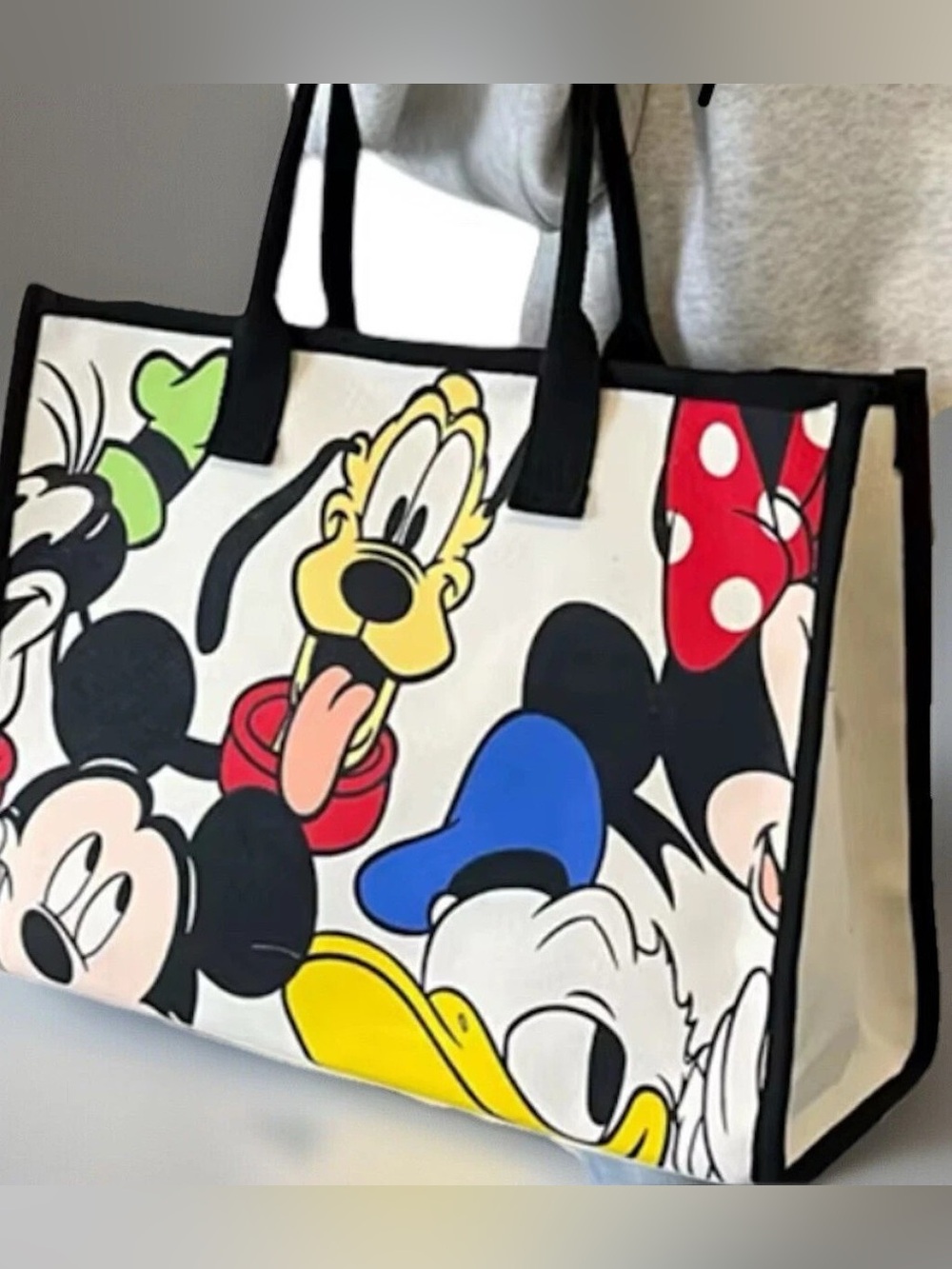 Disney Mickey & Friends Canvas Tote Bag
